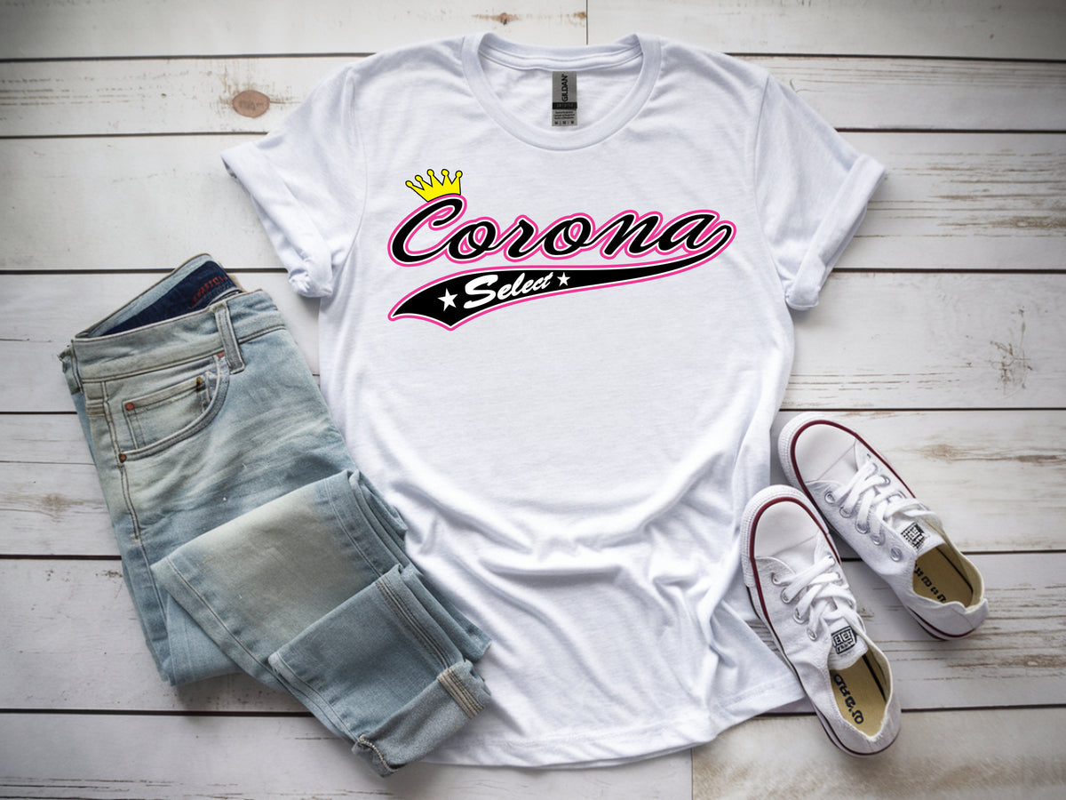 Corona Select Softstyle T-Shirt - White (Style 3)