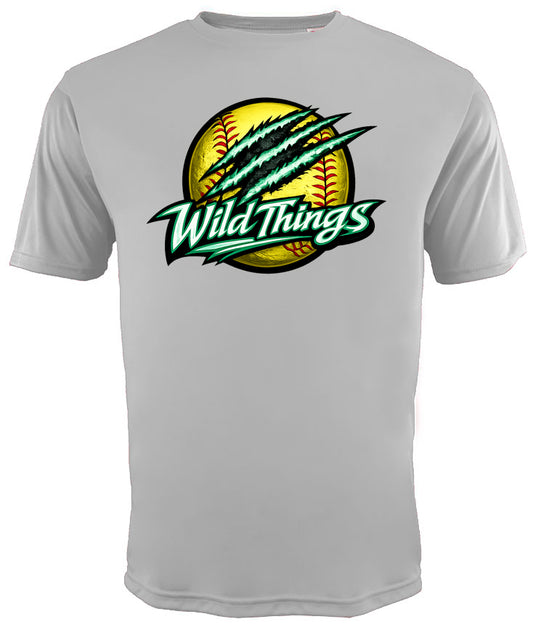 Wild Things Dryfit T-Shirt - Gray