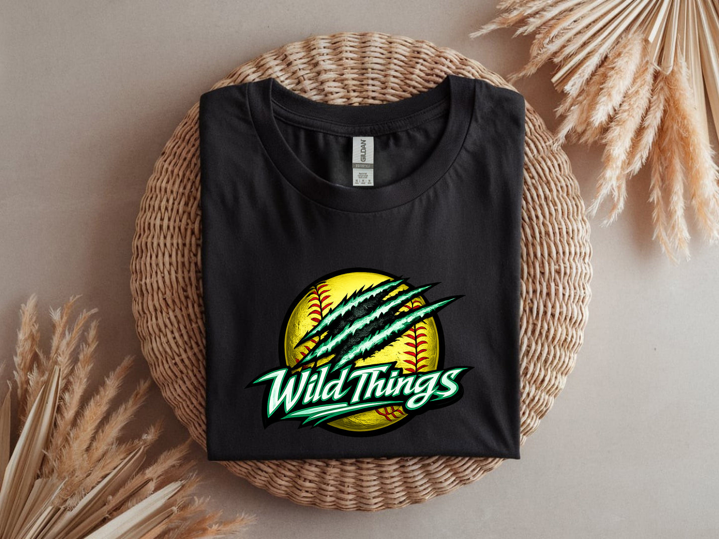 Wild Things Softstyle T-Shirt - Black