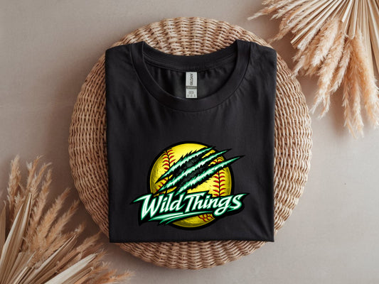 Wild Things Softstyle T-Shirt - Black